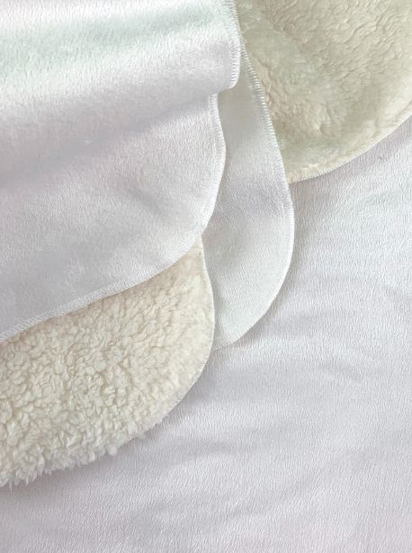 Personalised Blanket | Blessed To Have A Daughter Like you | Gift From Mom | Cozy Plush Fleece | Sherpa Blanket