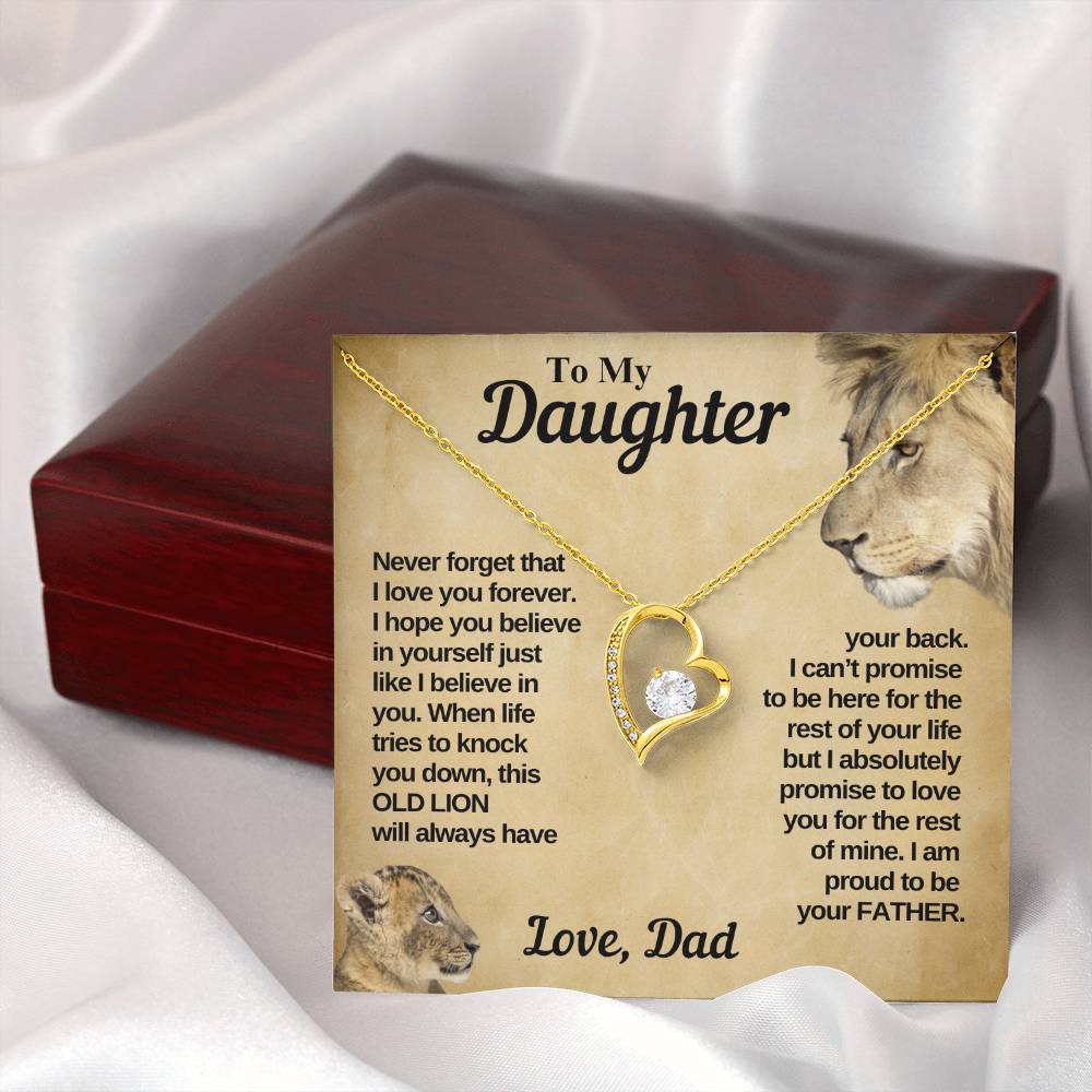 To My Daughter | Proud Of You | Forever Love Necklace