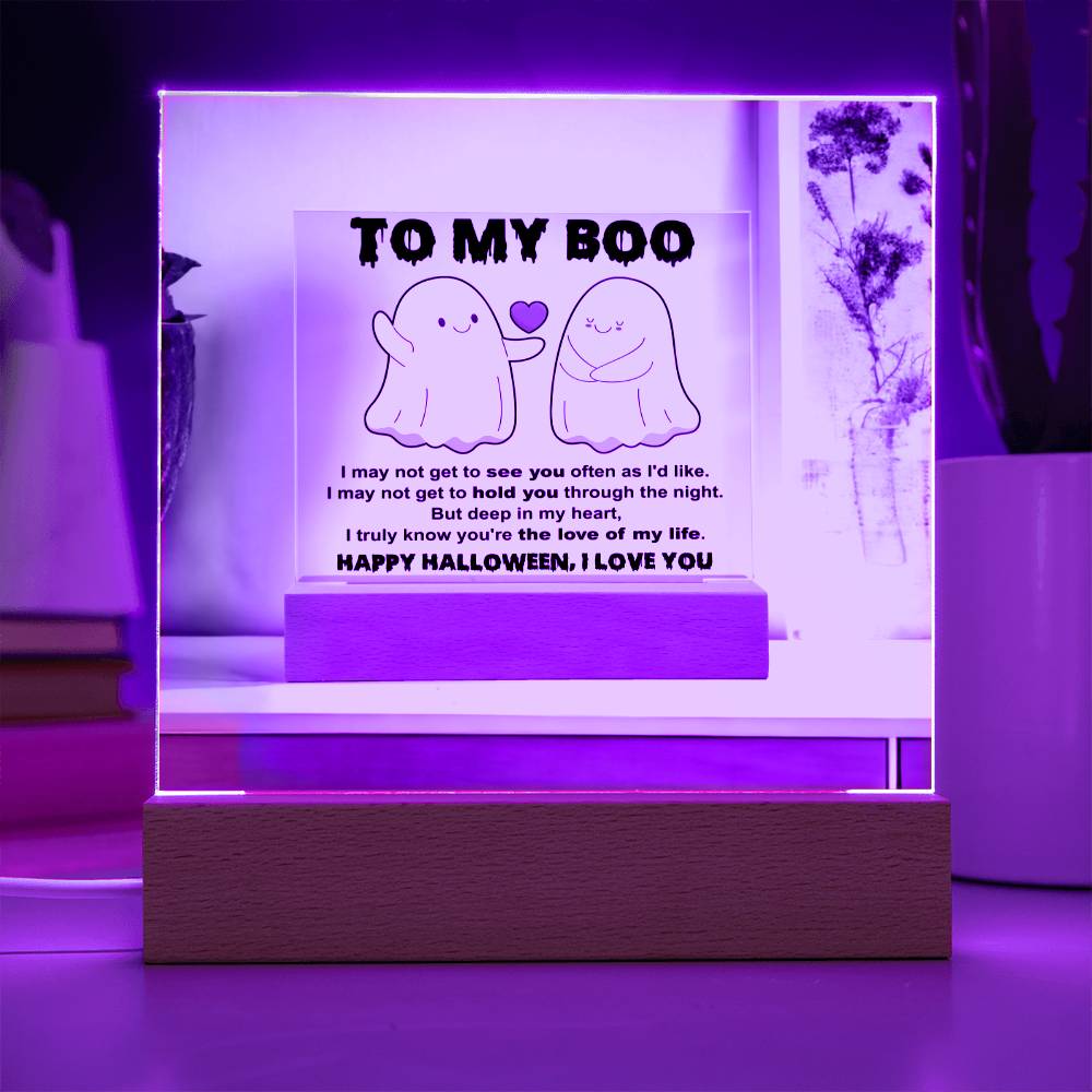My Boo - Love Of My Life Acrylic Plaque - JENACDirect