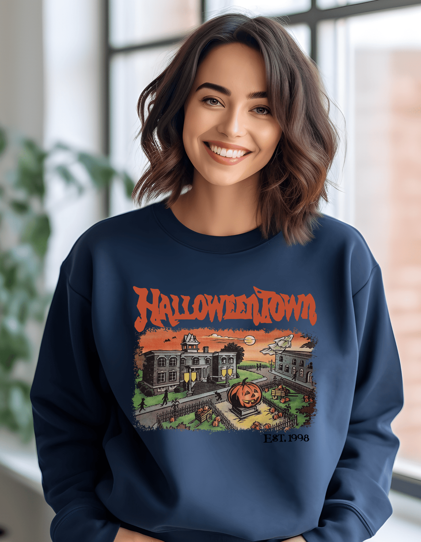 Halloweentown Est 1998 Sweatshirt, Retro Halloweentown Sweatshirt - JENACDirect