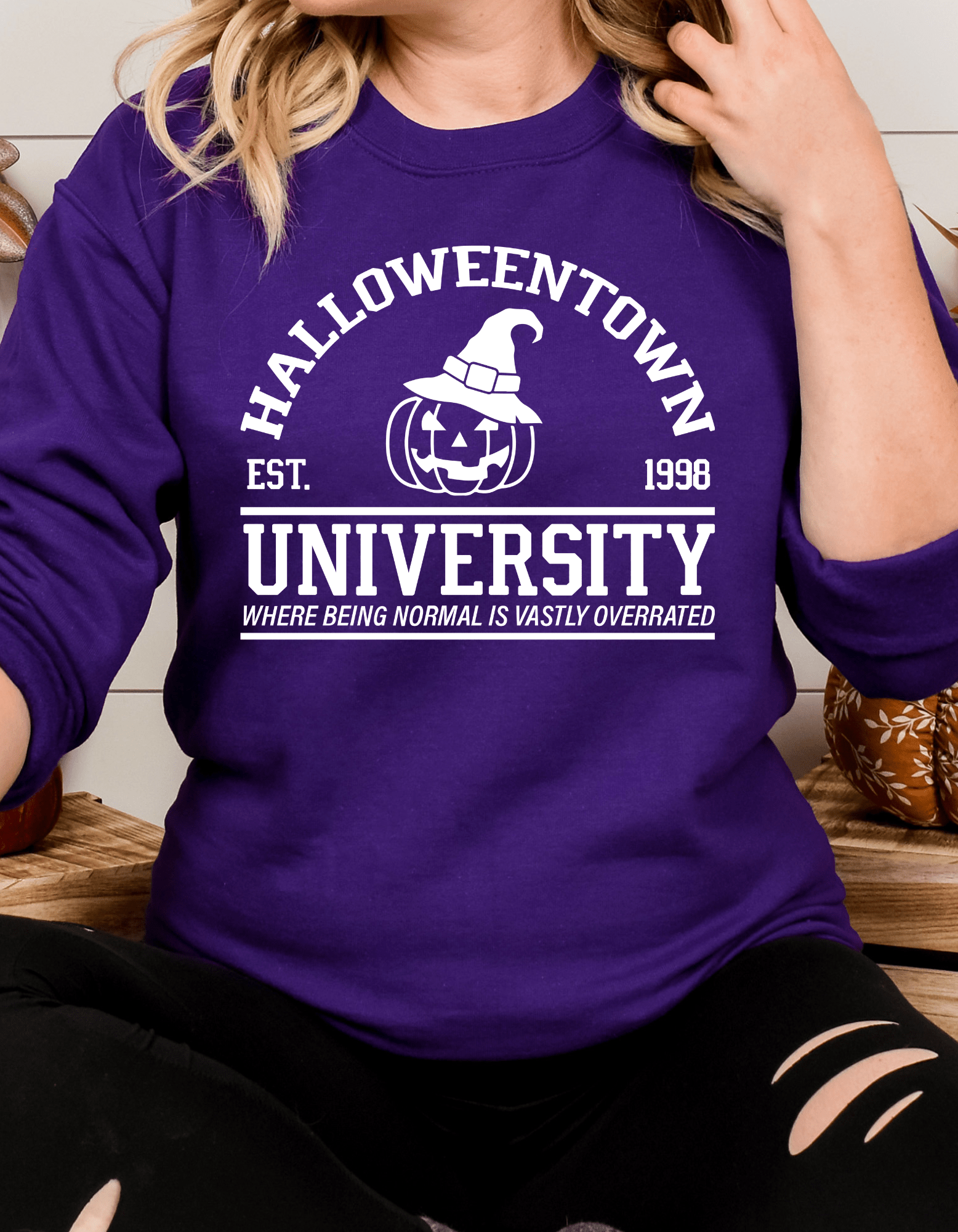 Halloweentown University Sweatshirt - JENACDirect