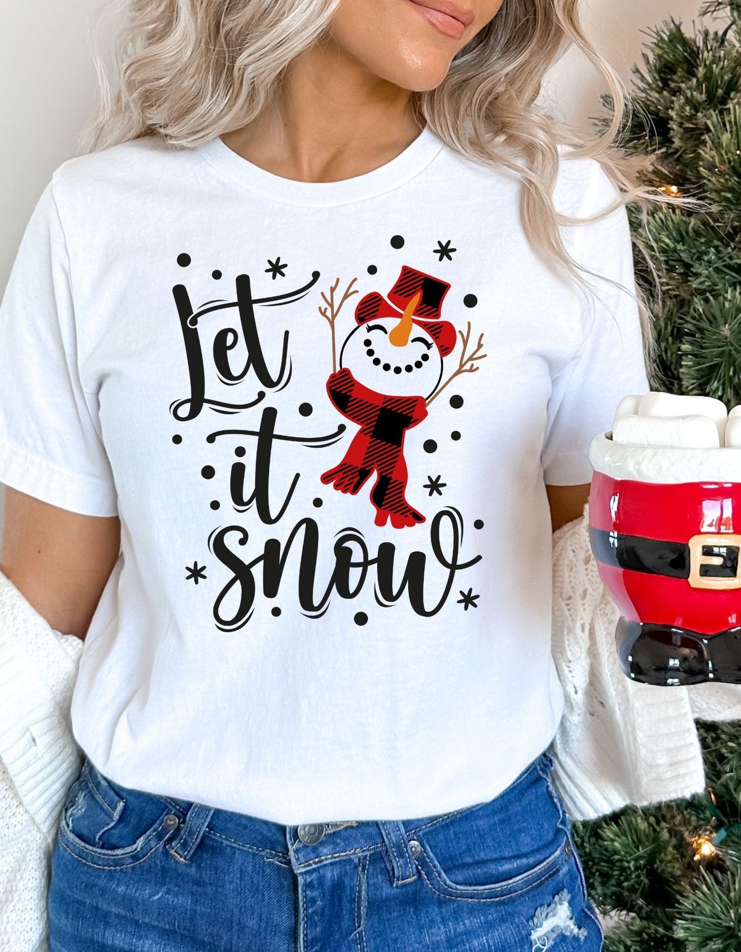 Let It Snow T-Shirt | Hoodie - JENACDirect