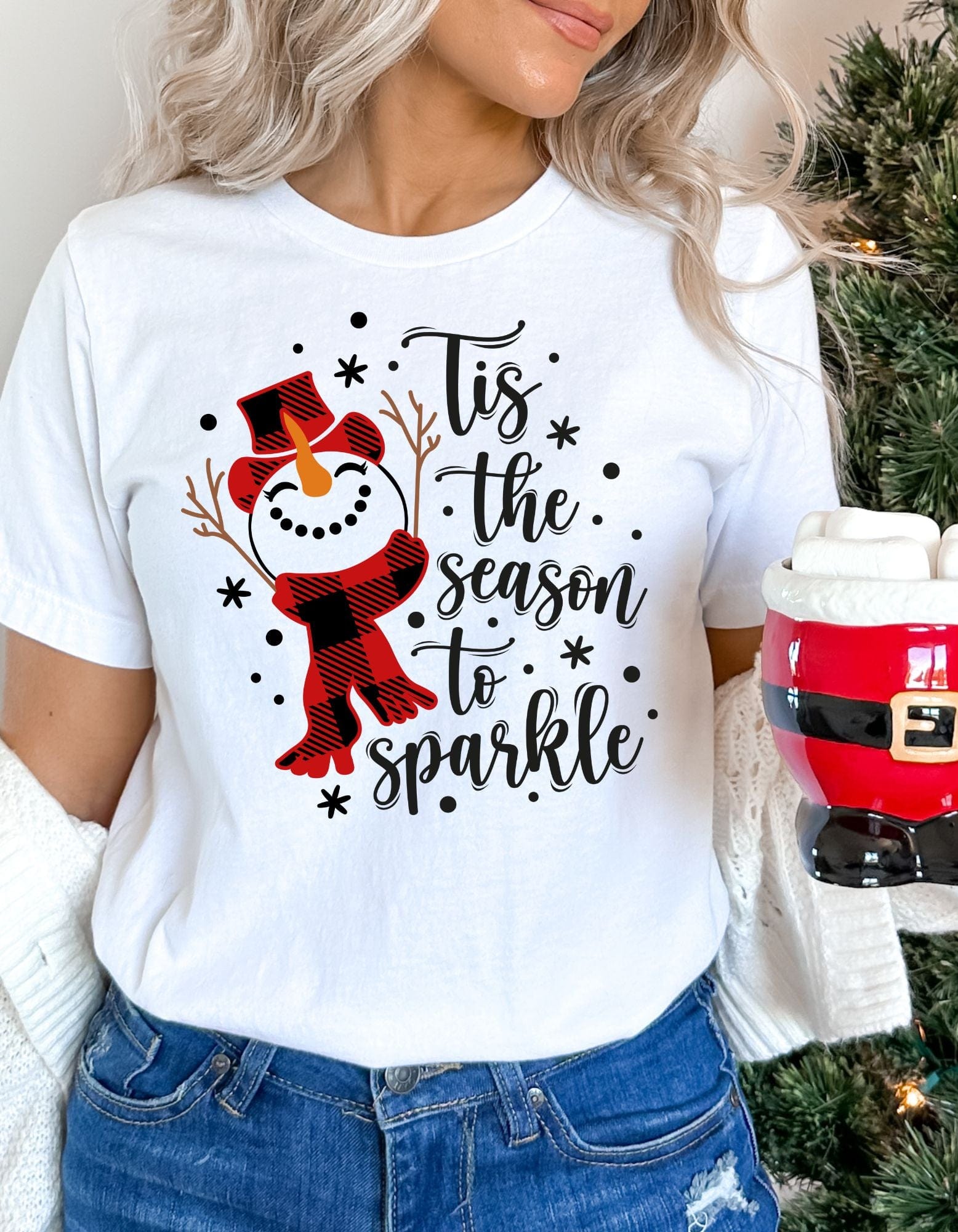 Tis The Season To Sparkle T-Shirt | Sweatshirt - JENACDirect