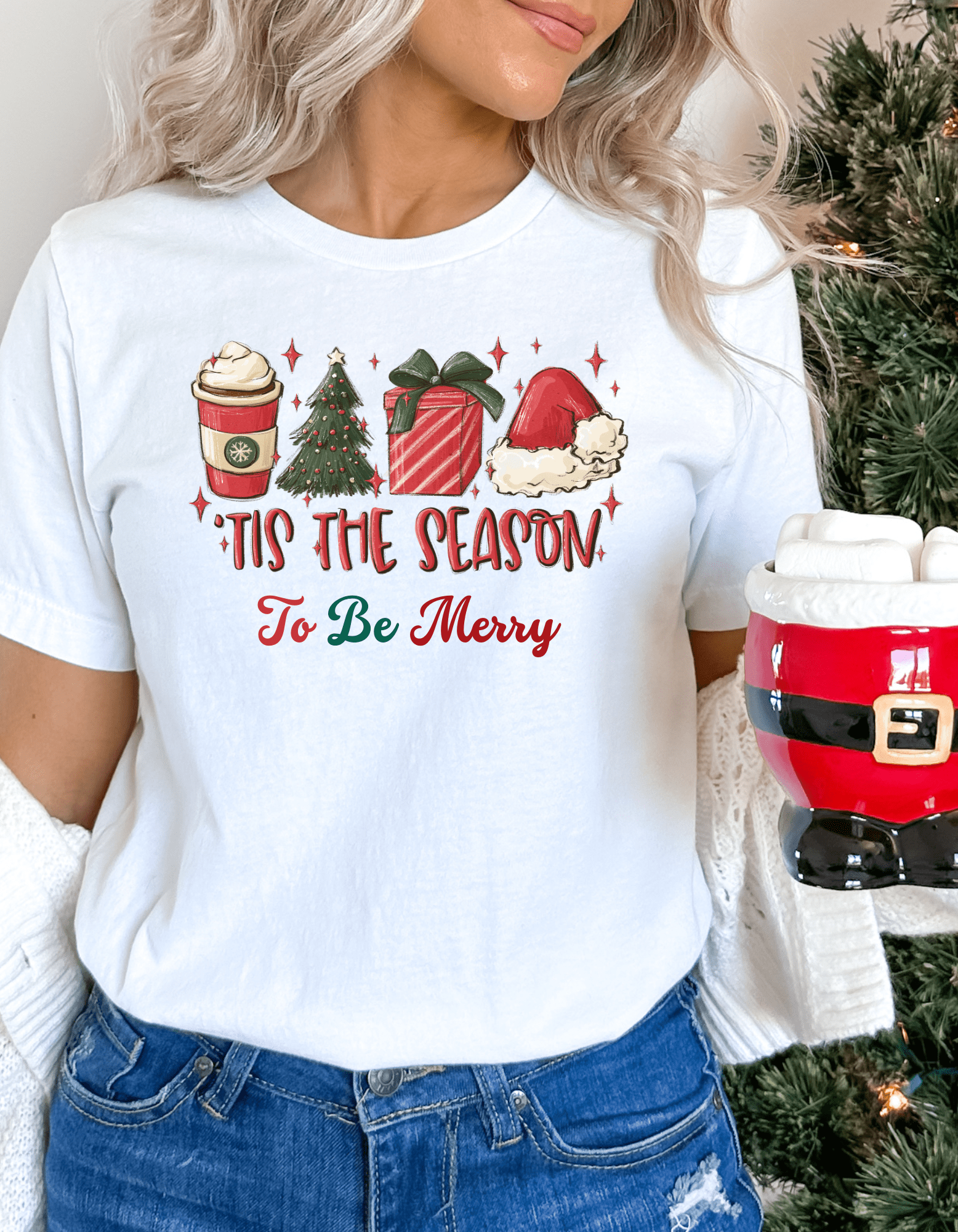 Tis The Season to Be Merry T-Shirt | Sweatshirt - JENACDirect