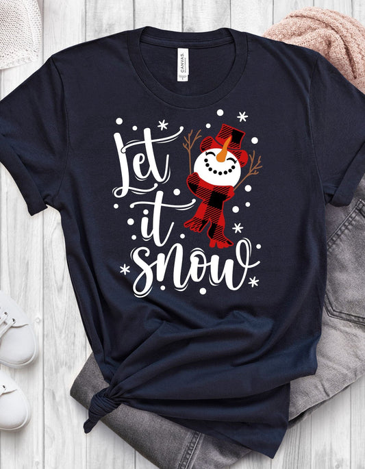 Let It Snow T-Shirt | Hoodie - JENACDirect