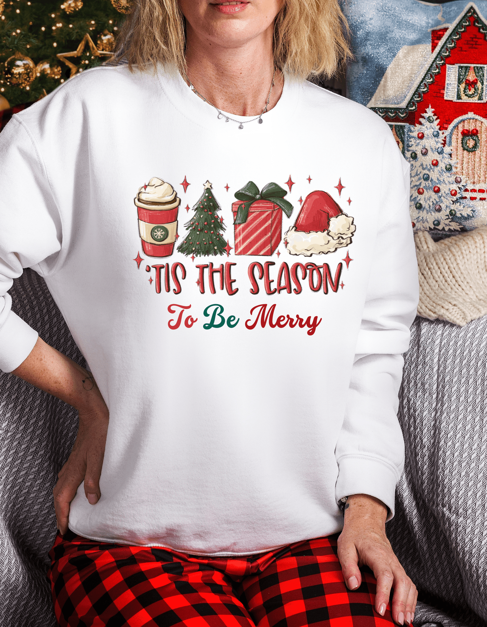 Tis The Season to Be Merry T-Shirt | Sweatshirt - JENACDirect