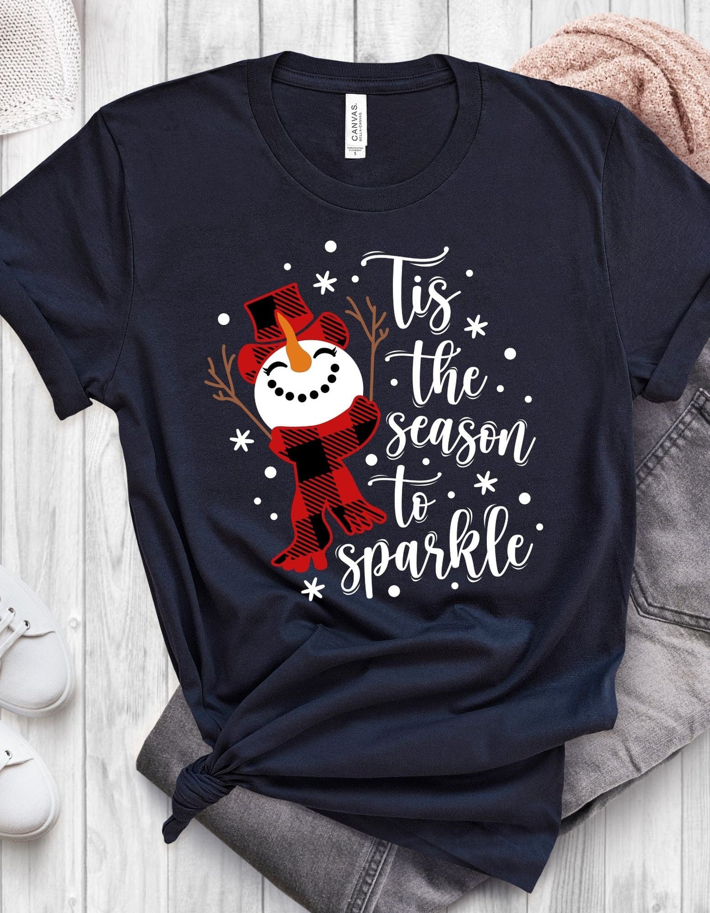 Tis The Season To Sparkle T-Shirt | Sweatshirt - JENACDirect