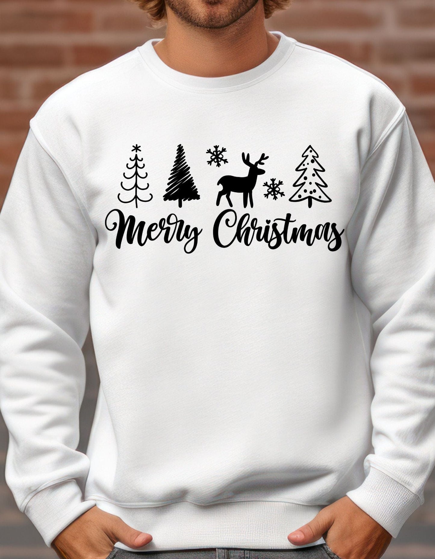 Merry Christmas Sweatshirt - JENACDirect