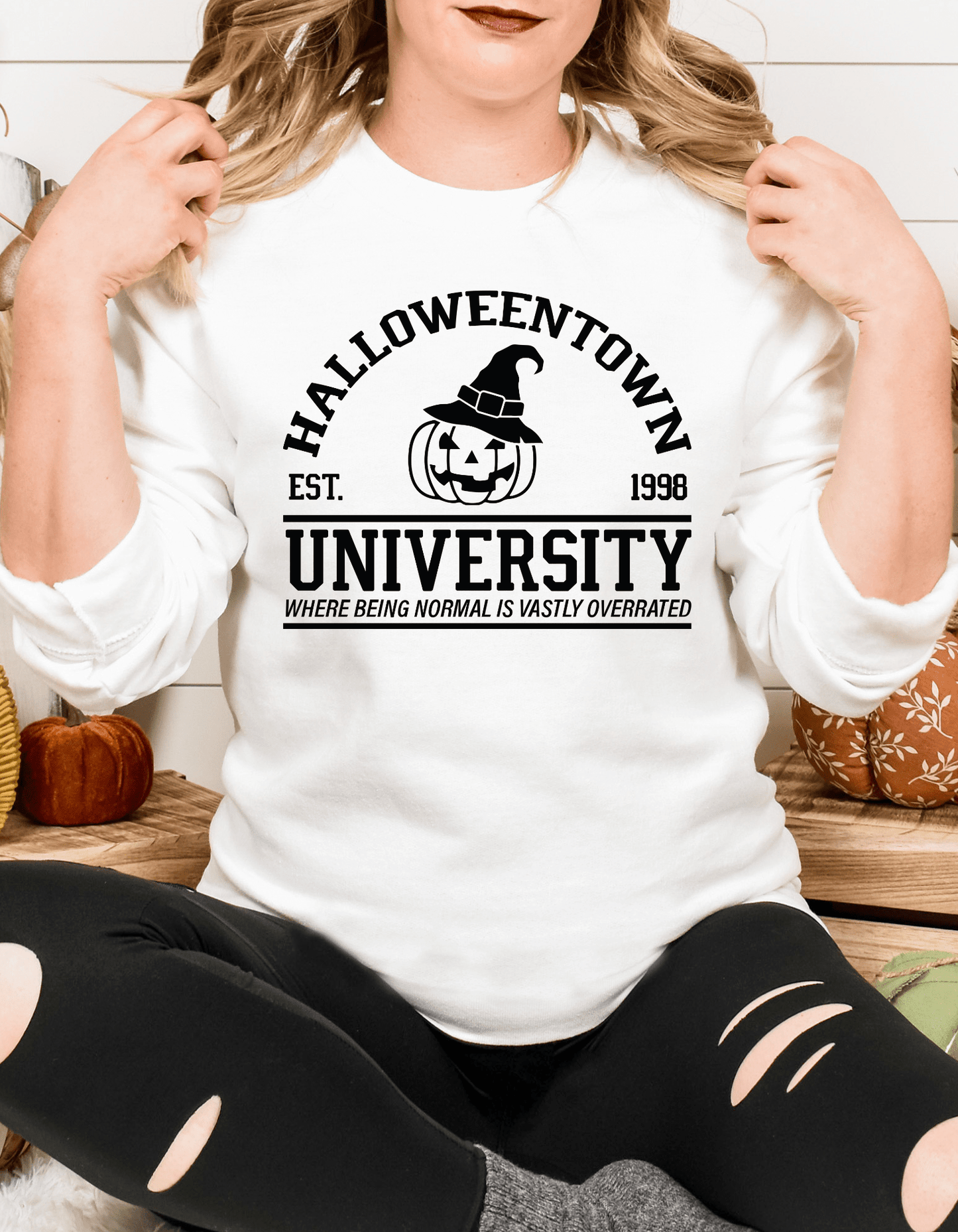 Halloween Town University Sweatshirt - JENACDirect