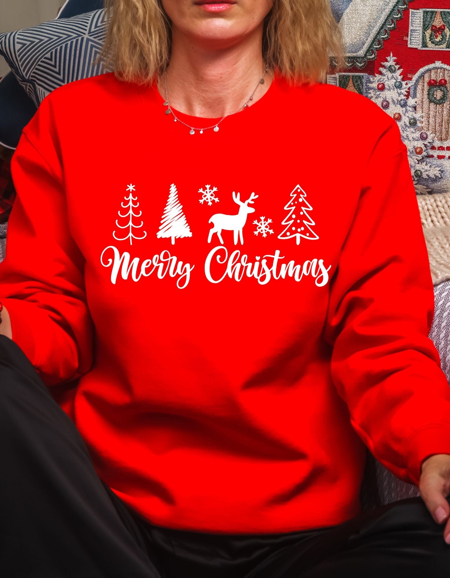 Merry Christmas Sweatshirt - JENACDirect