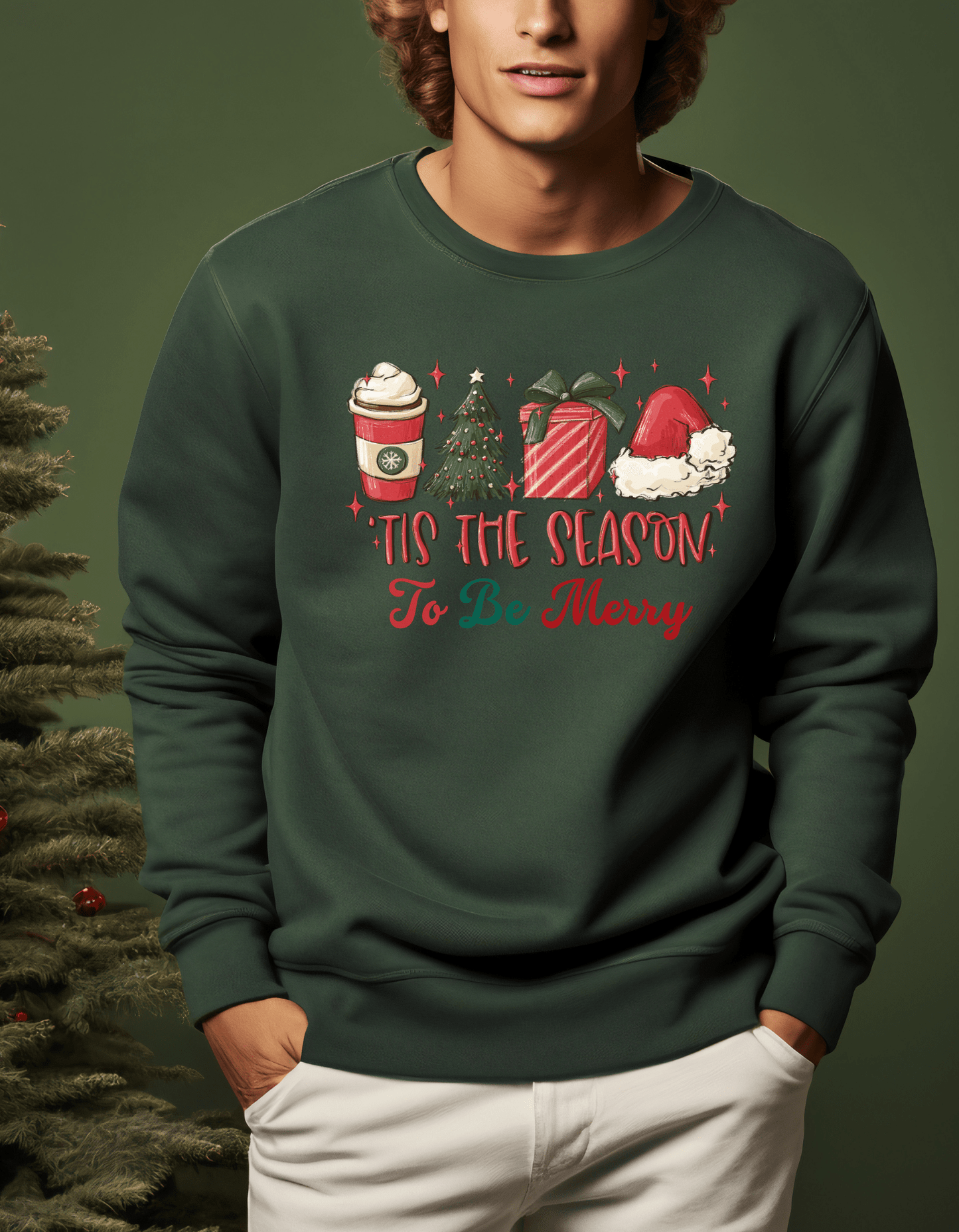 Tis The Season to Be Merry T-Shirt | Sweatshirt - JENACDirect