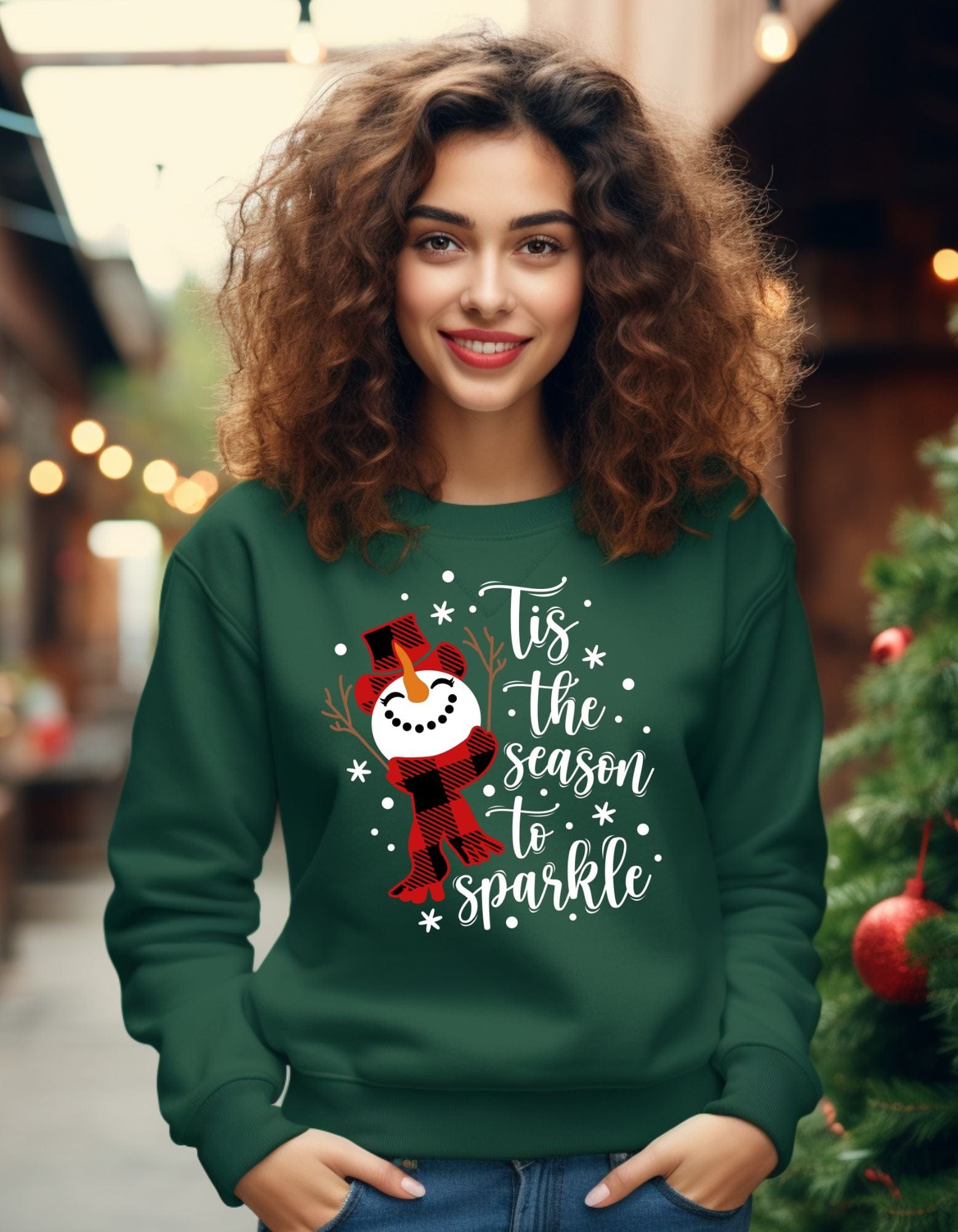 Tis The Season To Sparkle T-Shirt | Sweatshirt - JENACDirect