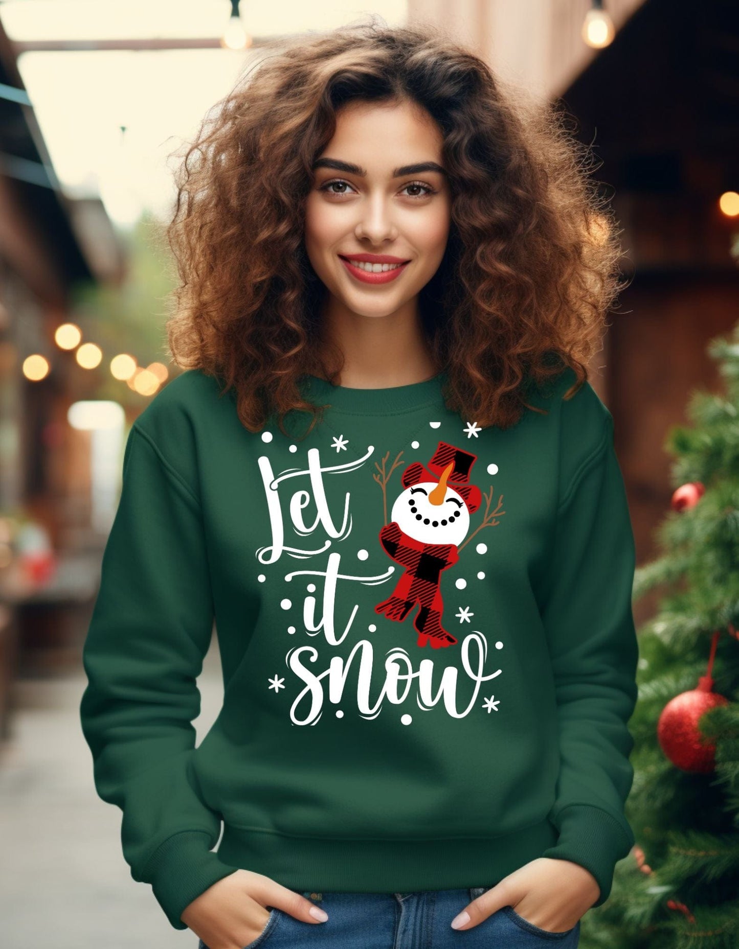 Let It Snow Sweatshirt - JENACDirect