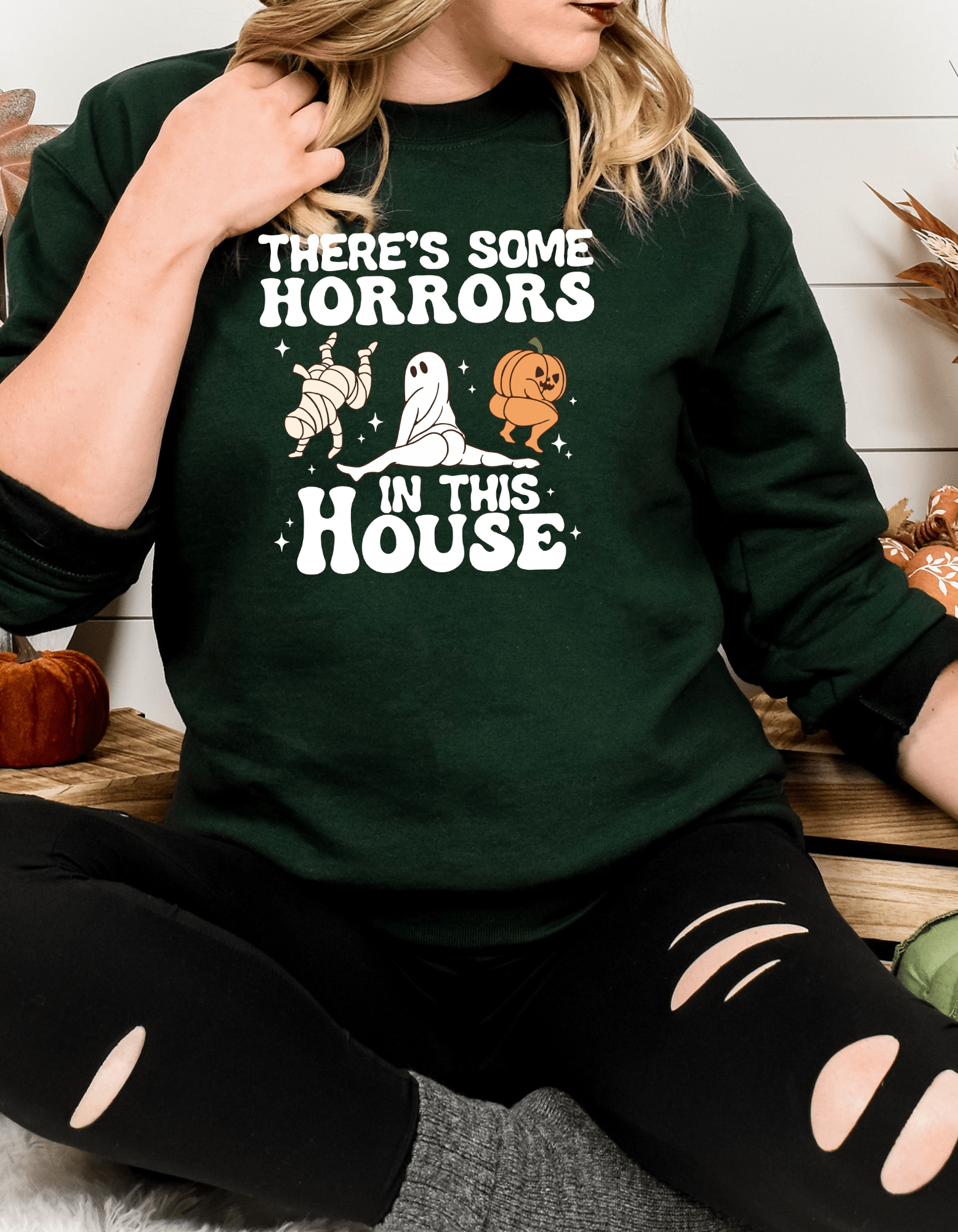 There's Some Horrors In This House Sweatshirt - JENACDirect