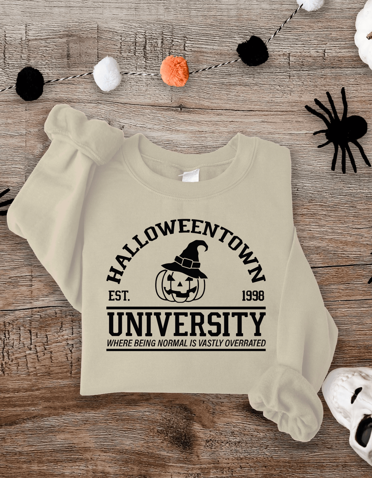 Halloween Town University Sweatshirt - JENACDirect