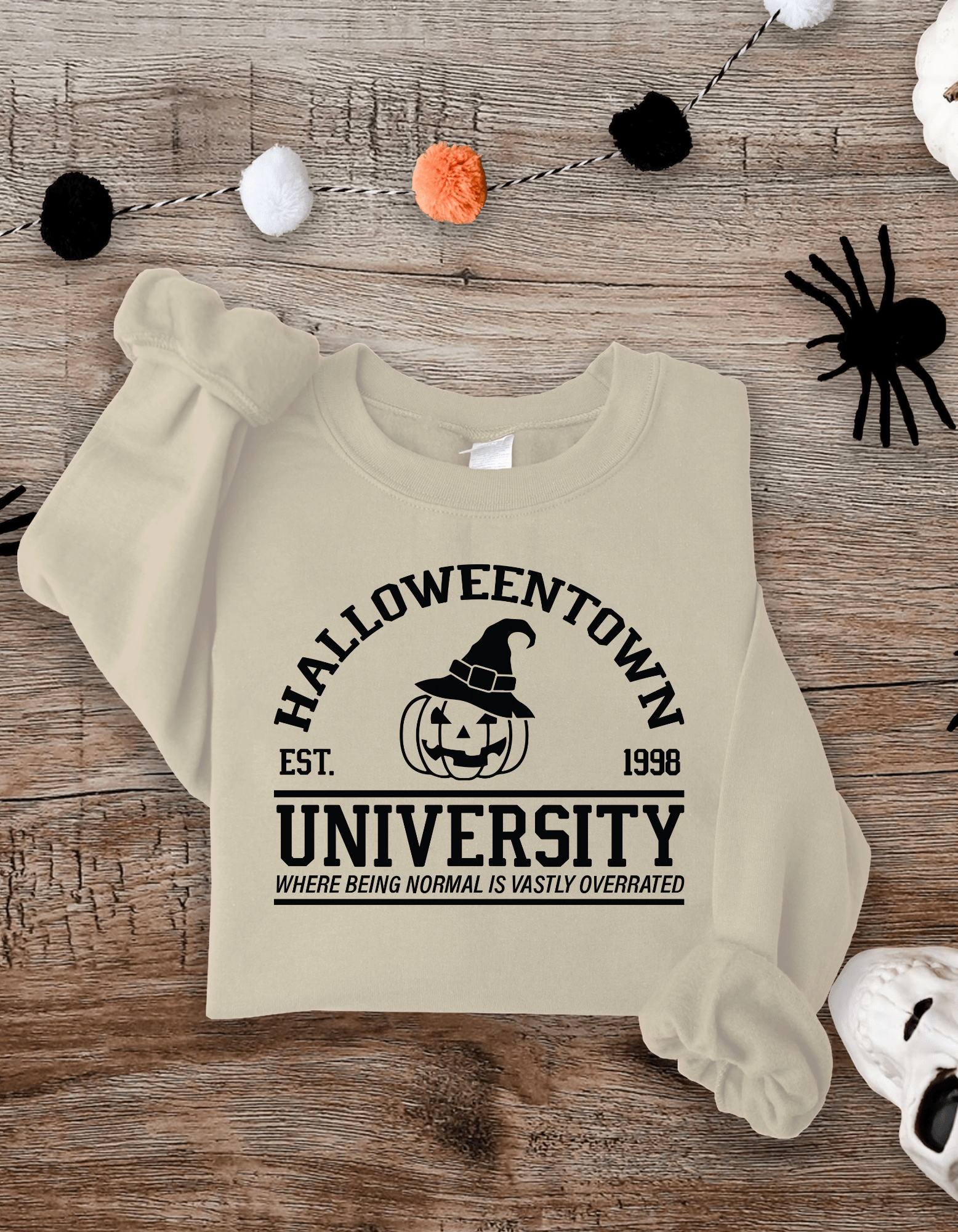 Halloween Town University Sweatshirt - JENACDirect