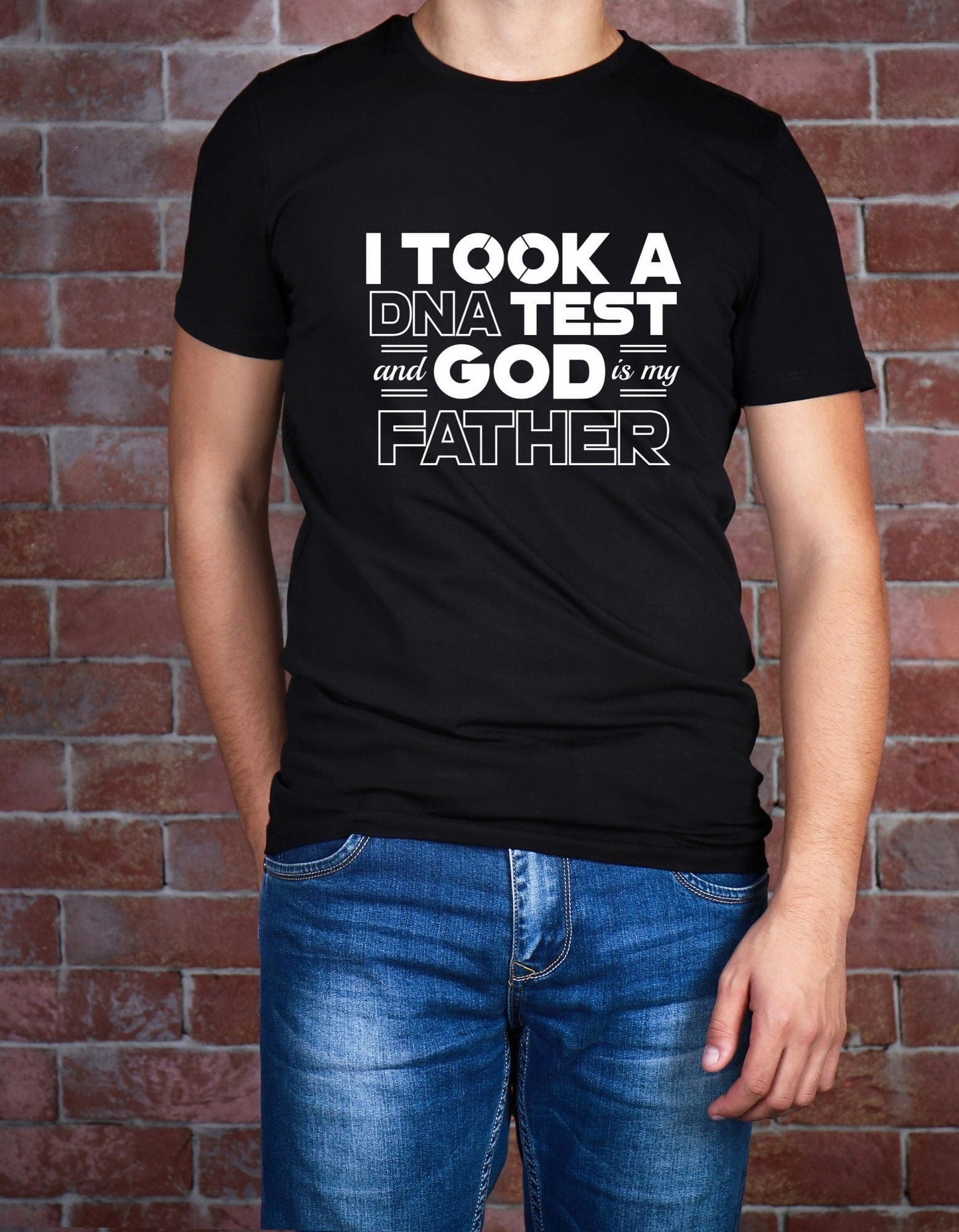 DNA Test God is My Father T-Shirt - JENACDirect