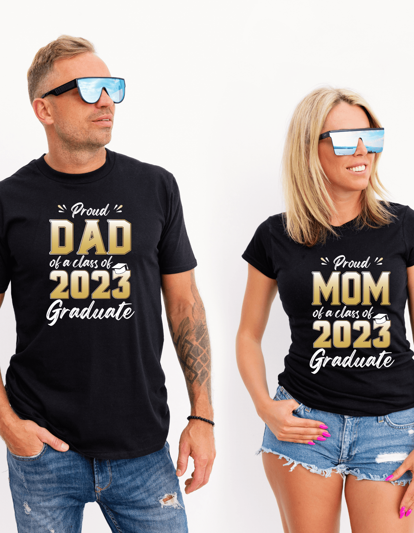 Proud Dad of Class of 2023 Graduate  T-Shirt - JENACDirect