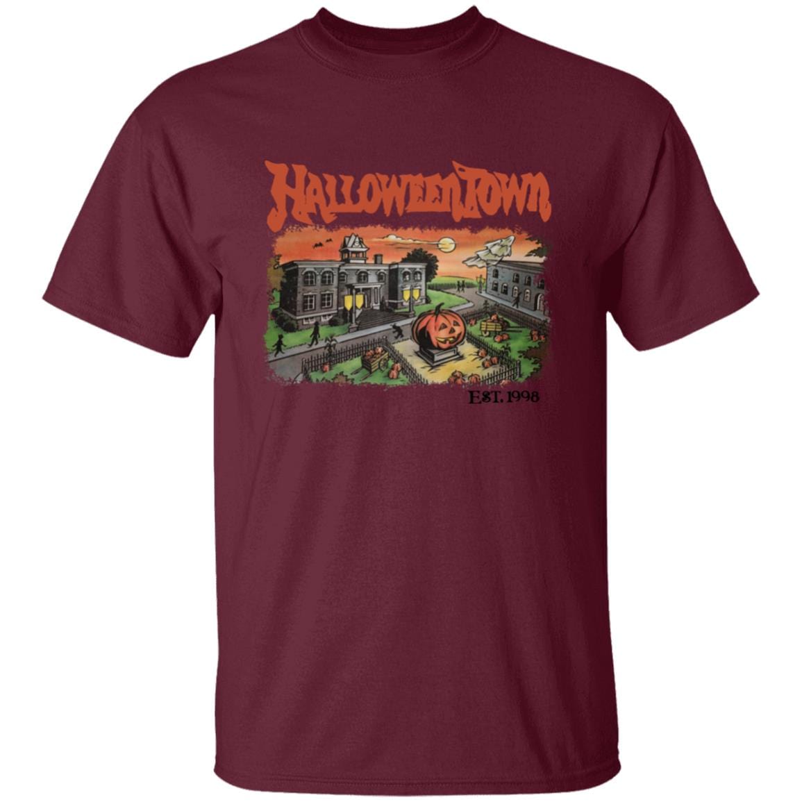 Vintage Halloween Town T-Shirt - JENACDirect