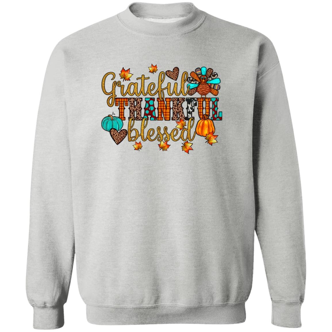 Grateful, Thankful &  Blessed T-Shirt | Sweatshirt | Hoodie - JENACDirect