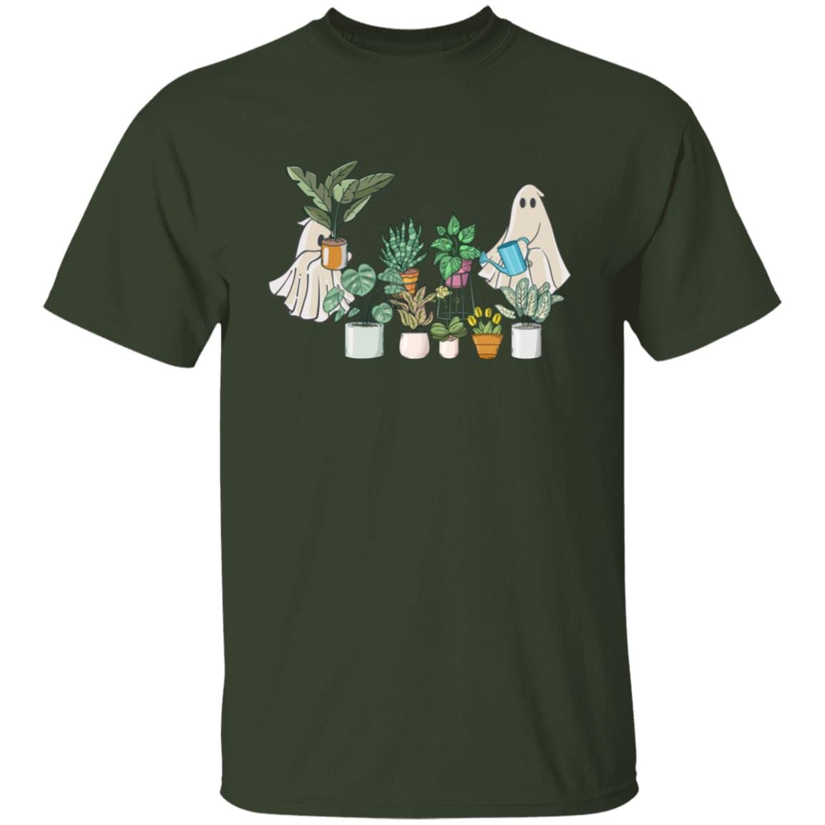 Halloween Ghost Plant T-Shirt - JENACDirect