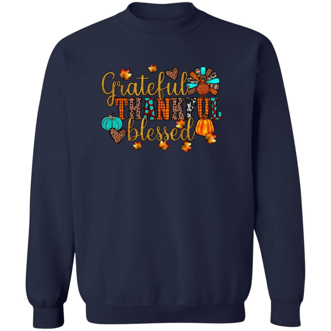 Grateful, Thankful &  Blessed T-Shirt | Sweatshirt | Hoodie - JENACDirect