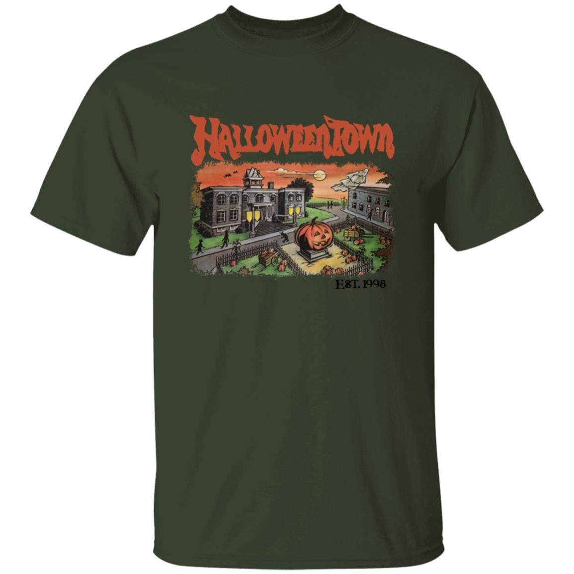 Vintage Halloween Town T-Shirt - JENACDirect