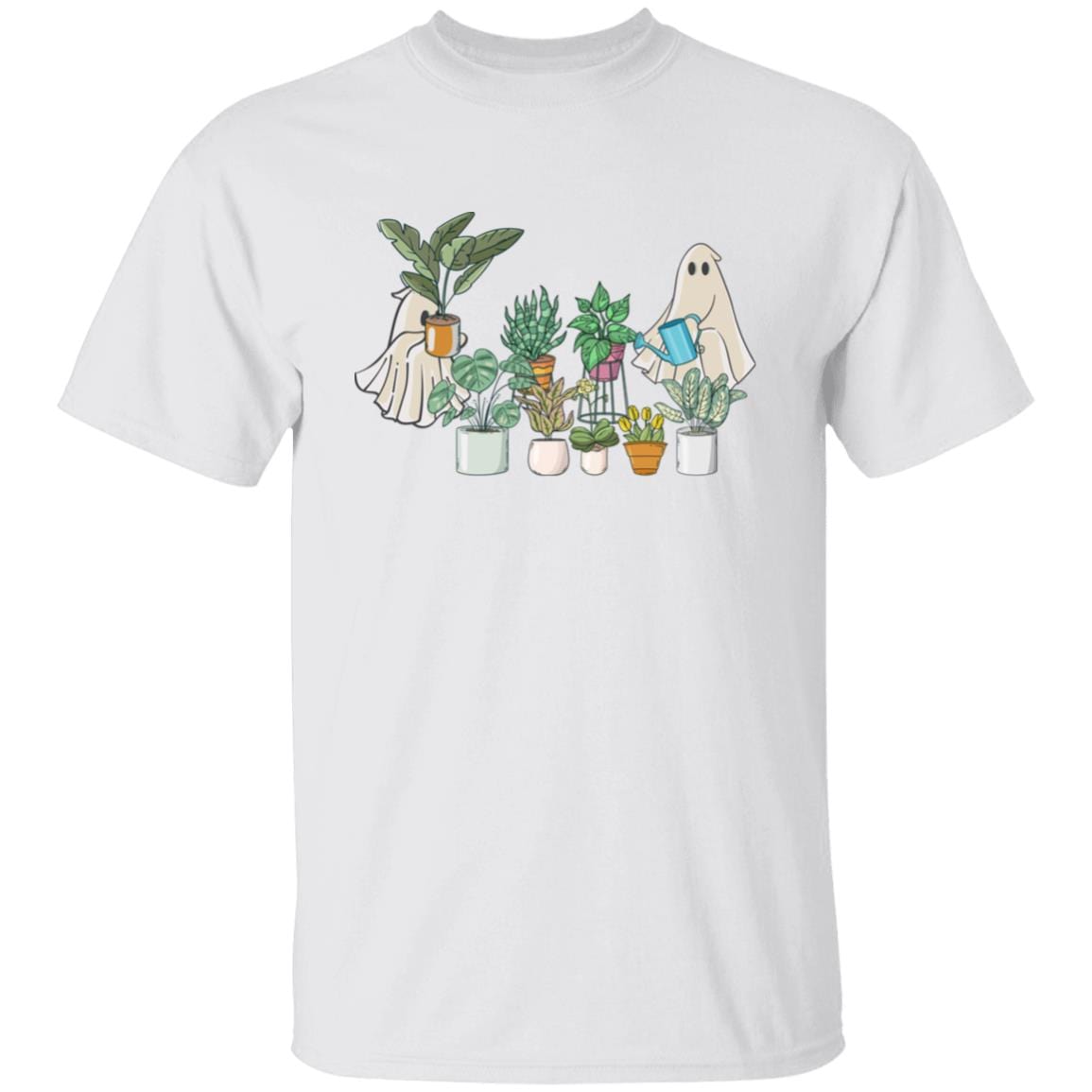 Halloween Ghost Plant T-Shirt - JENACDirect