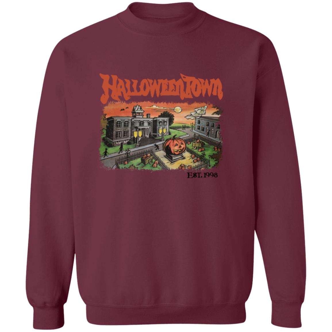 Halloweentown Est 1998 Sweatshirt, Retro Halloweentown Sweatshirt - JENACDirect