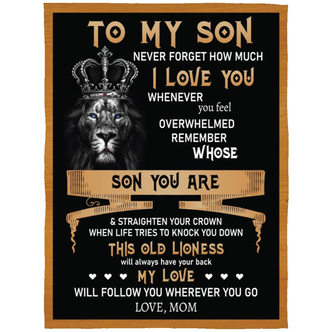 To My Son | Cozy Plush | Arctic Fleece Blanket - JENACDirect