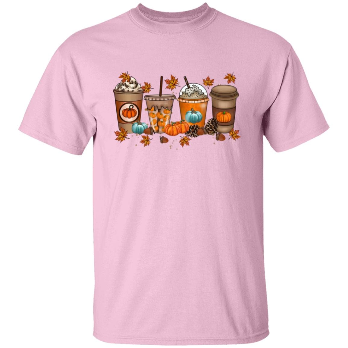 Pumpkin Spiced Latte Crewneck T-Shirt - JENACDirect