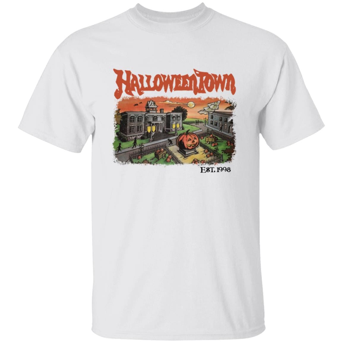 Vintage Halloween Town T-Shirt - JENACDirect