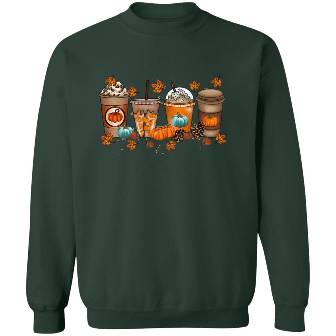 Pumpkin Spiced Latte Crewneck Sweatshirt - JENACDirect