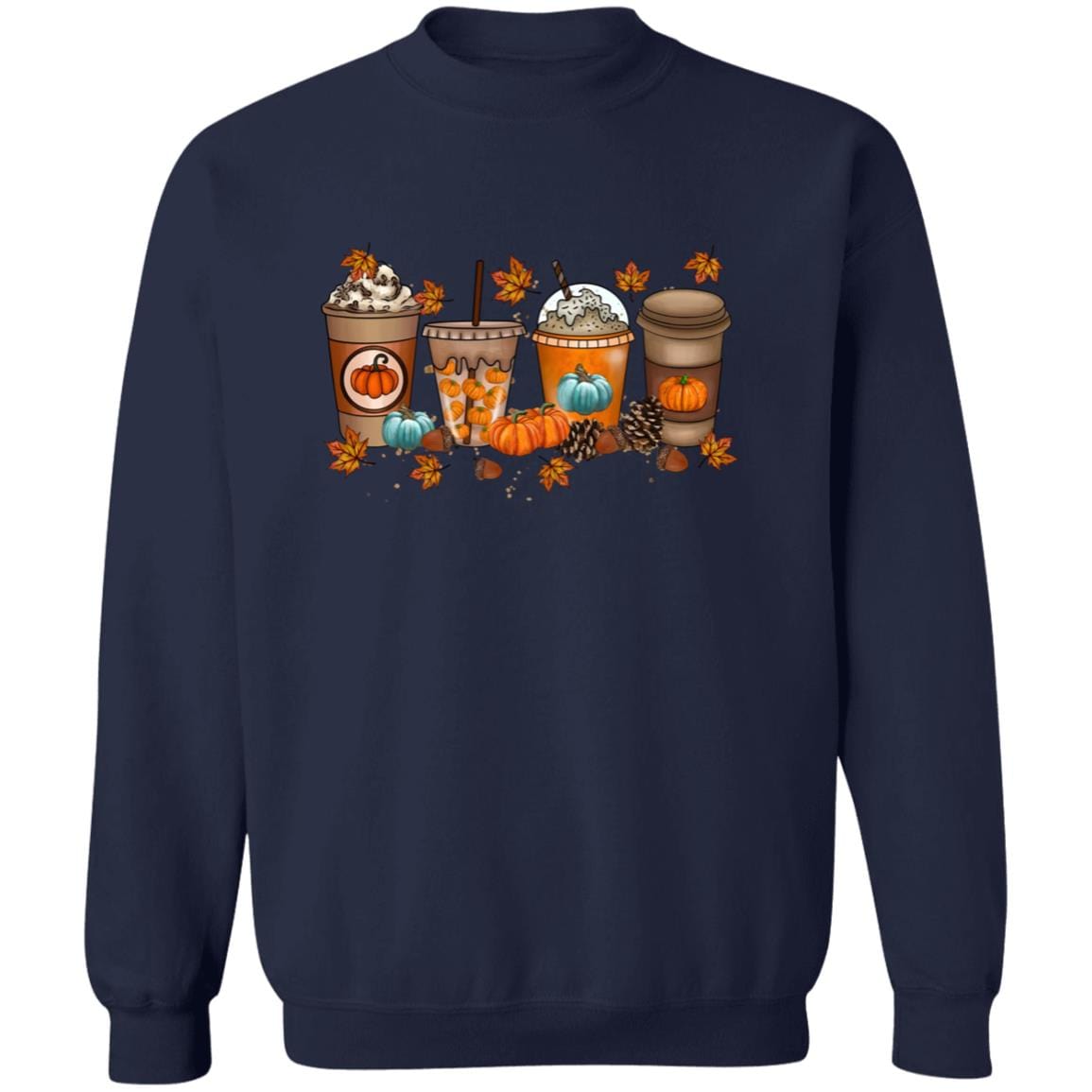 Pumpkin Spiced Latte Crewneck Sweatshirt - JENACDirect