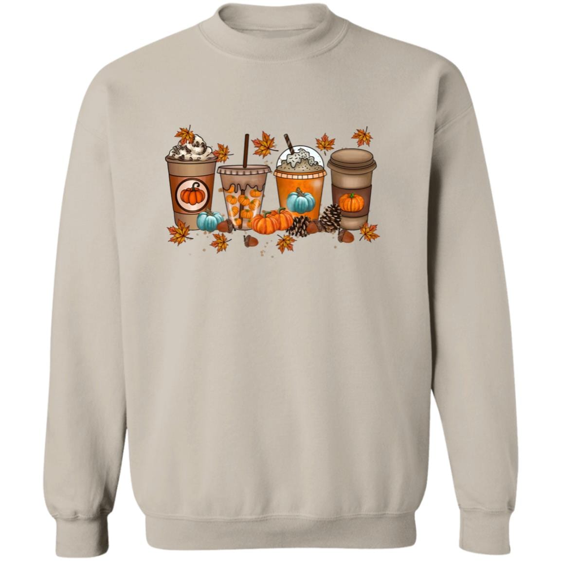 Pumpkin Spiced Latte Crewneck Sweatshirt - JENACDirect