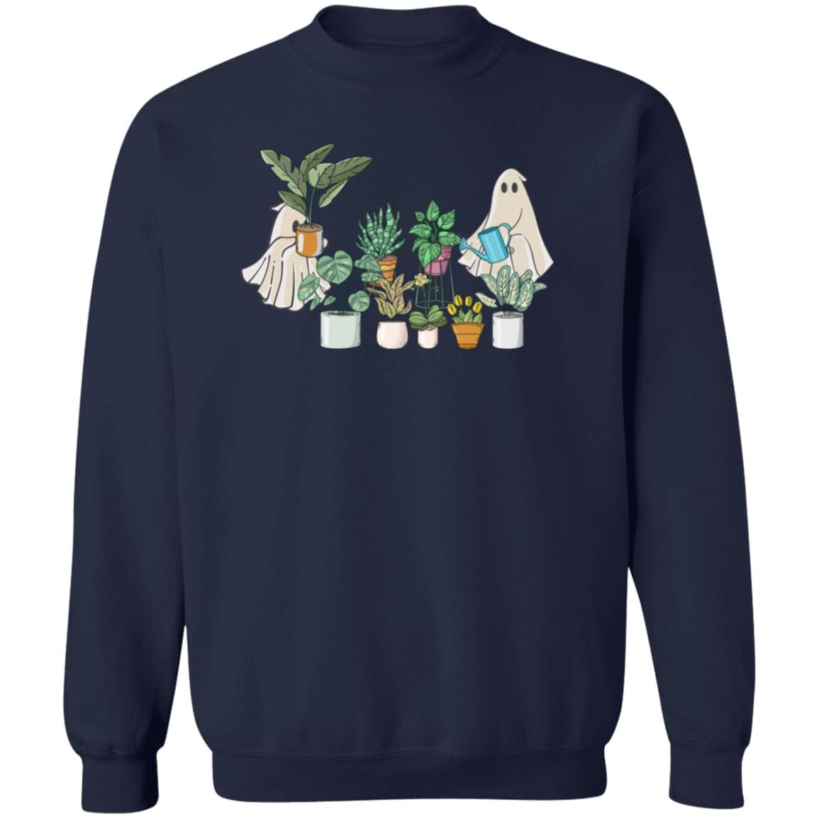 Halloween Ghost Plant Sweatshirt - JENACDirect