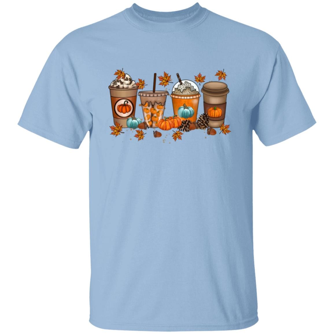 Pumpkin Spiced Latte Crewneck T-Shirt - JENACDirect