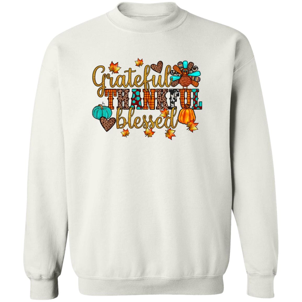 Grateful, Thankful &  Blessed T-Shirt | Sweatshirt | Hoodie - JENACDirect