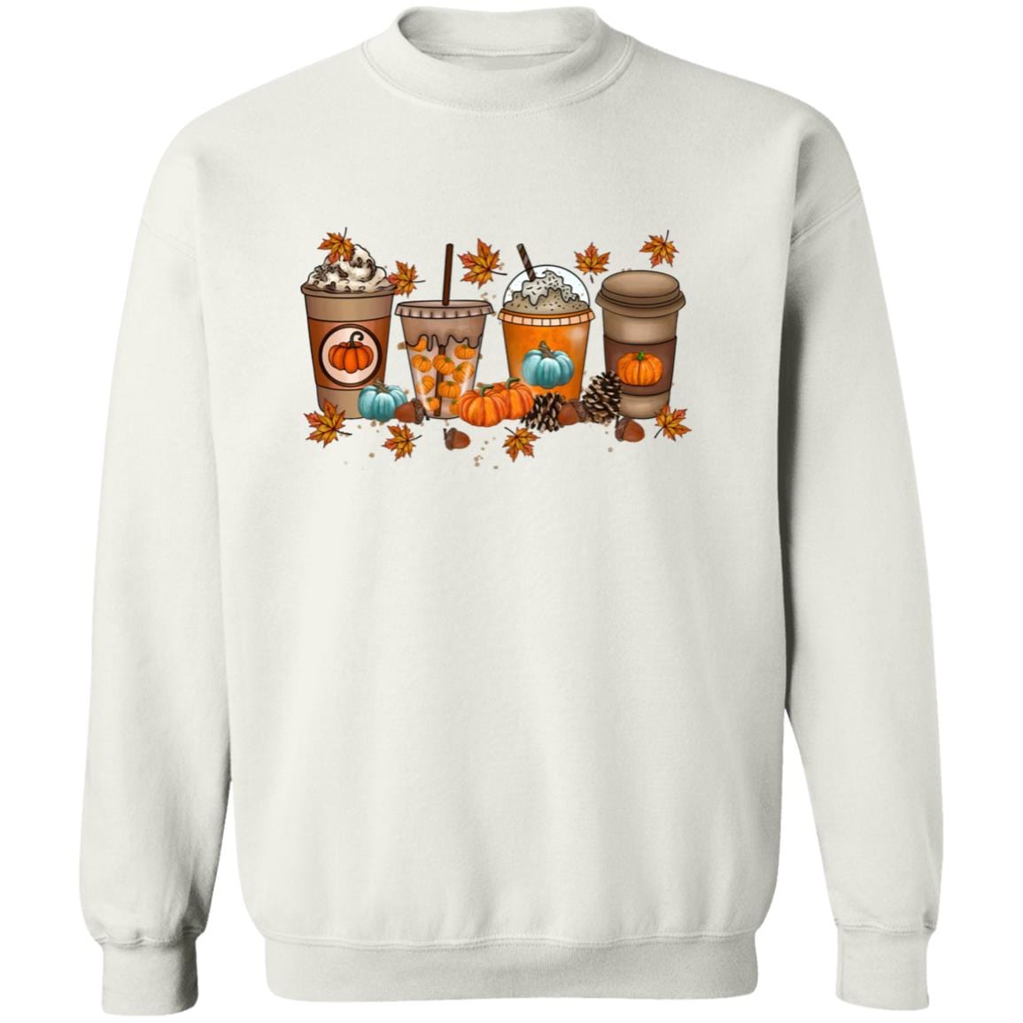 Pumpkin Spiced Latte Crewneck Sweatshirt - JENACDirect