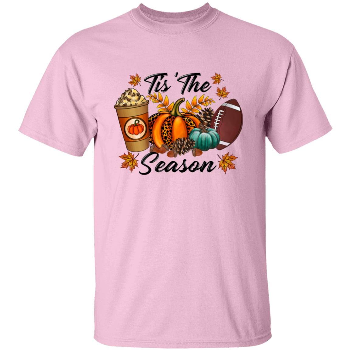 Tis The Season Football | Pumpkin Season T-Shirt - JENACDirect