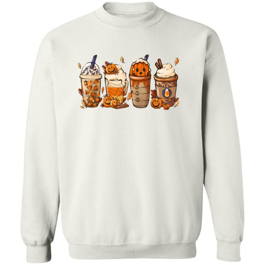 Coffee Latte Pumpkin Sweatshirt - JENACDirect