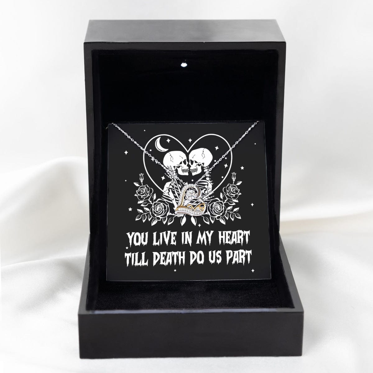 You Live in My Heart | Love Dancing Necklace - JENACDirect