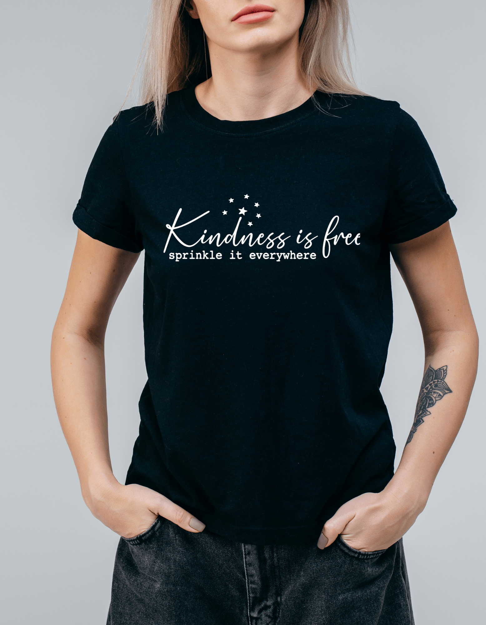 Kindness is free Ladies T-Shirt - JENACDirect