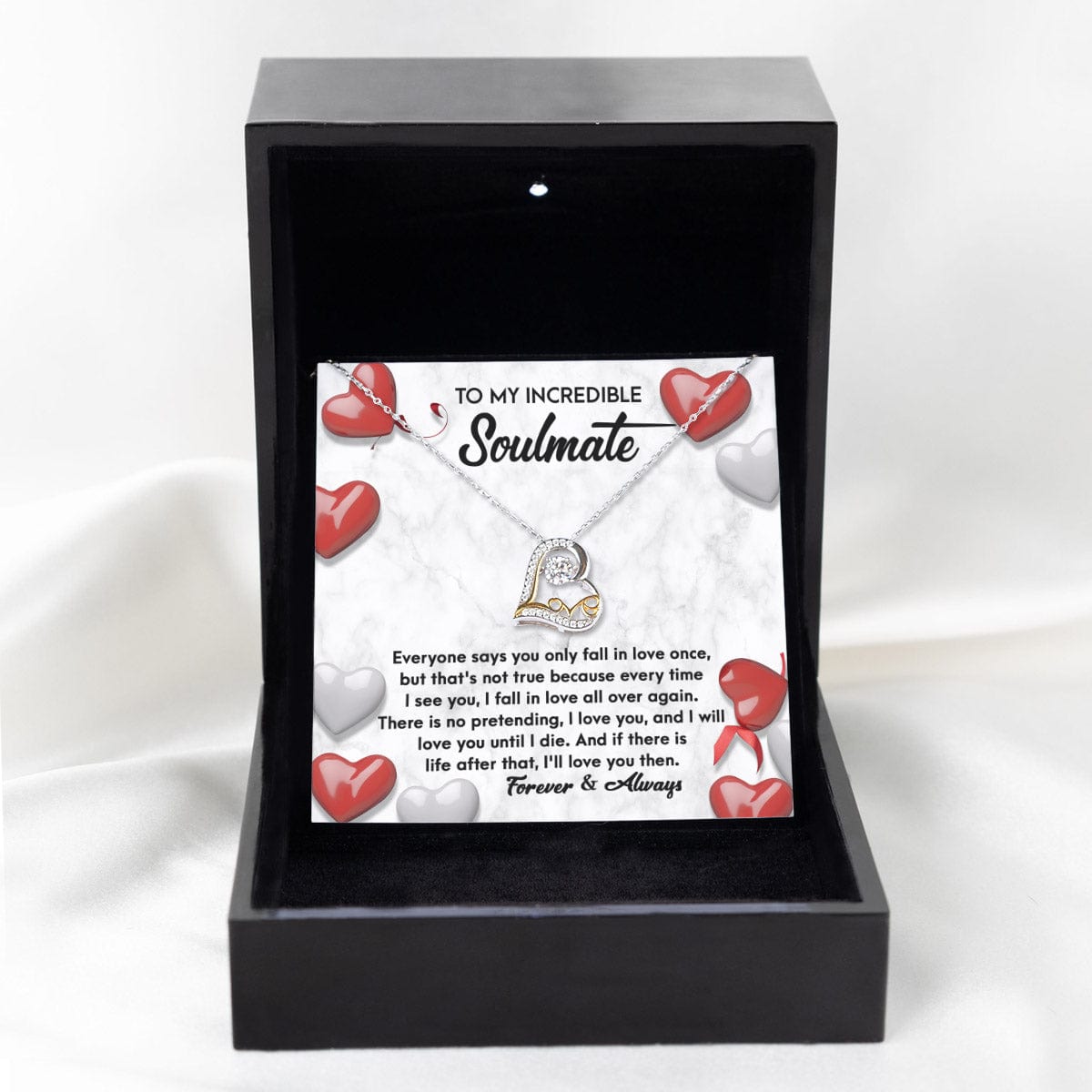 To My Incredible Soulmate | Love You Then | Love Dancing Necklace