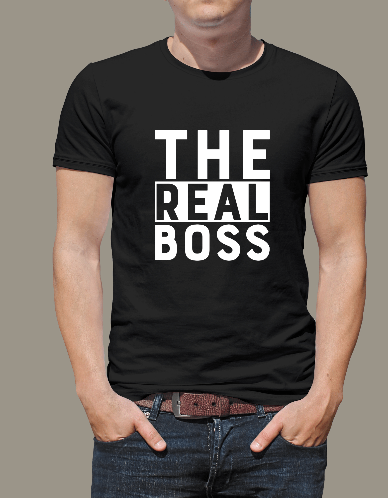 The Boss & The Real Boss T-Shirt - JENACDirect