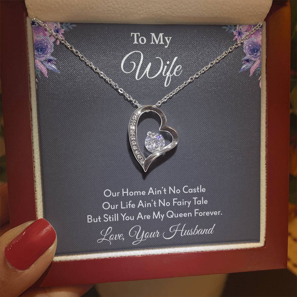 My Wife | You Are My Queen | Forever Love Necklace