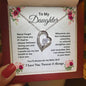 To My Daughter | Always My Baby Girl | Forever Love Necklace - JENACDirect
