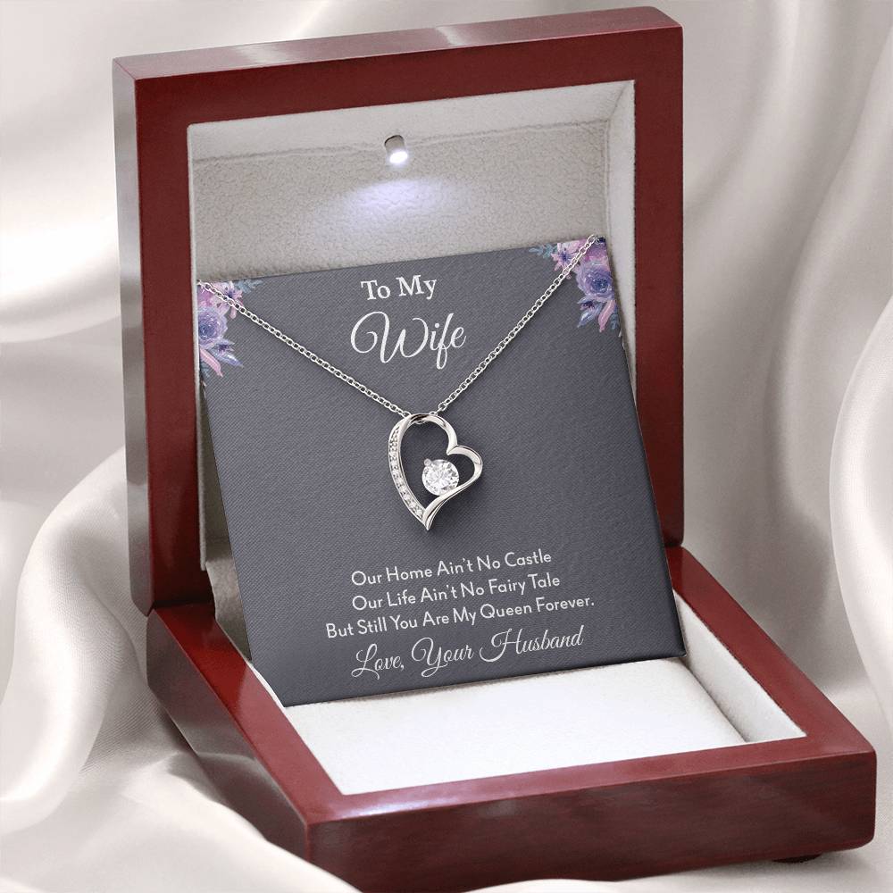 My Wife | You Are My Queen | Forever Love Necklace