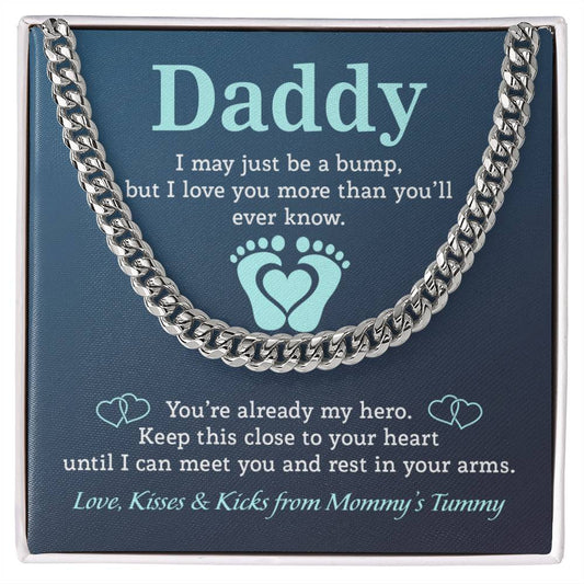 Daddy My Hero | Cuban Link Chain