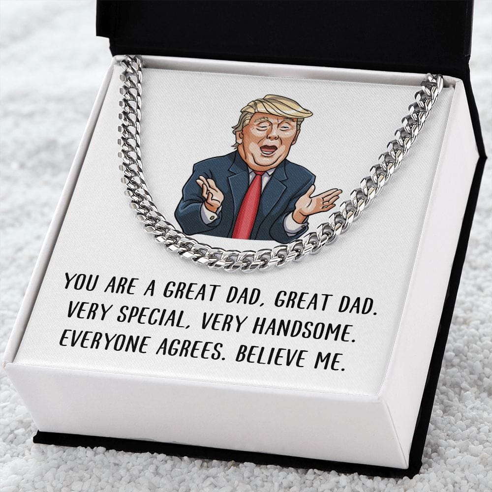 Great Dad | Cuban Link Chain – JENACDirect